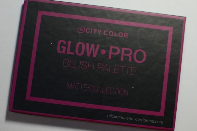 City Color Glow Pro Blush Palette